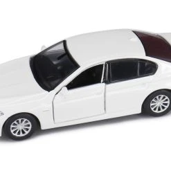 Tiny #01 BMW 5er Serie (F10) Weiss Maßstab 1:64 Modellauto