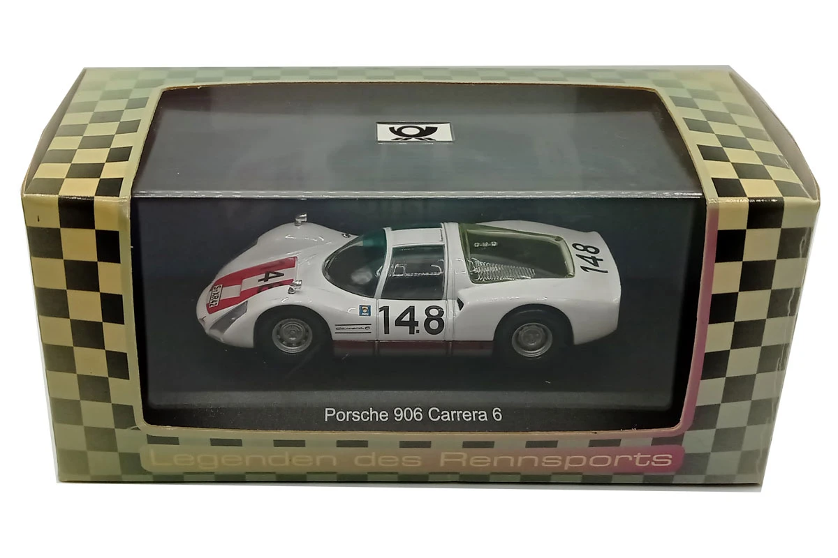 Sonstige NOS! Dingler Models 015596 Porsche 906 Carrera 6 #148 Weiss 1966 Maßstab 1:43 Modellauto 2 Sonstige NOS! Dingler Models 015596 Porsche 906 Carrera 6 #148 Weiss 1966 Maßstab 1:43 Modellauto - Image 2