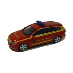 Herpa 095426 VW Passat Variant "Feuerwehr Dresden" Rot Maßstab 1:87