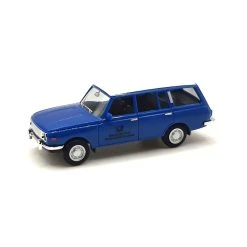 Herpa 095822 Wartburg 353 Tourist "Deutsche Post" Blau Maßstab 1:87 Modellauto