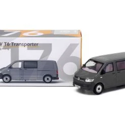Tiny #176 Volkswagen VW T6 Transporter Grau Maßstab 1:64 Modellauto