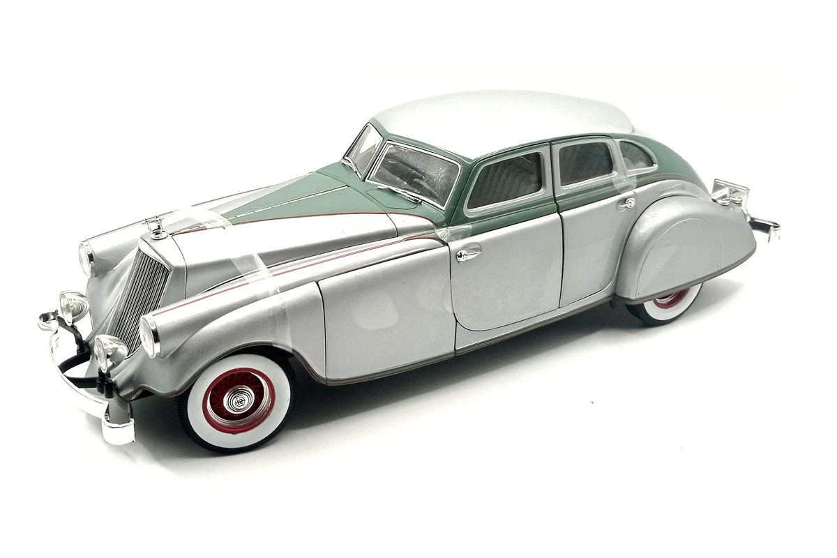 Sonstige Signature Models 18136 Pierce-Arrow Silver Arrow Silber 1933 Maßstab 1:18 Modellauto (NOS) 1 Sonstige Signature Models 18136 Pierce-Arrow Silver Arrow Silber 1933 Maßstab 1:18 Modellauto (NOS)