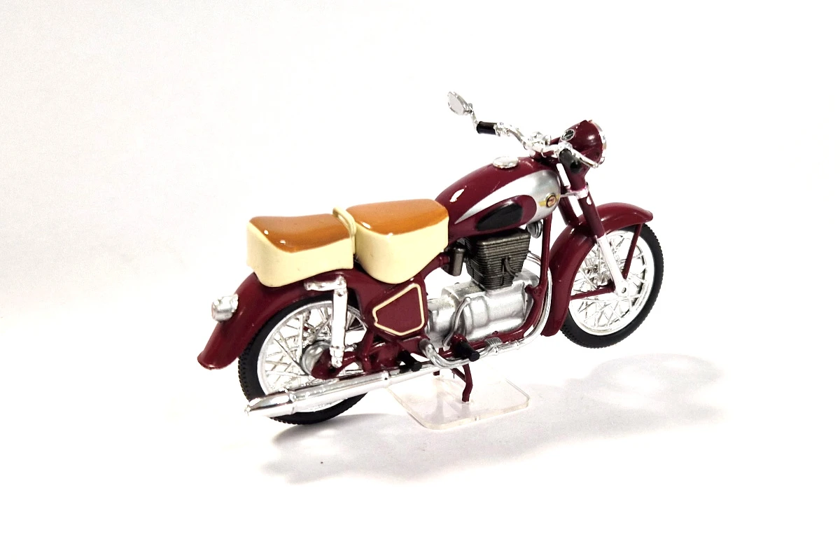 Sonstige Atlas 7168101 Motorrad Simson 425 S Dunkelrot/silber Maßstab 1:24 Modell (NOS) 2 Sonstige Atlas 7168101 Motorrad Simson 425 S Dunkelrot/silber Maßstab 1:24 Modell (NOS) - Image 2
