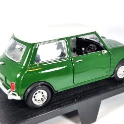 Sonstige Sunnyside 8316 Mini Cooper Dunkelgrün Metallic/Dach Weiss Maßstab 1:16 Modellauto (NOS) -Modellauto Geschäft 20230513 120536