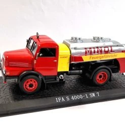 Sonstige Atlas 7167107 IFA S 4000-1 SW 7 "Minol" Tankwagen LKW Maßstab 1:43 Modell (NOS)