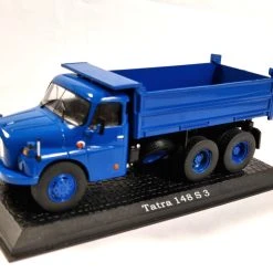 Sonstige Atlas 7167105 Tatra 148 S3 LKW Kipper Blau Maßstab 1:43 Modell (NOS)