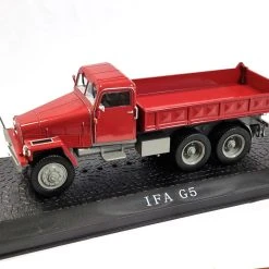 Sonstige Atlas 7167122 IFA G5 Kipper LKW Dunkelrot Maßstab 1:43 Modell (NOS)