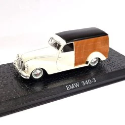 Sonstige Atlas 7167112 EMW 340-3 Kleintransporter Weiss/holz Maßstab 1:43 Modell (NOS)