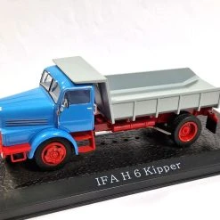 Sonstige Atlas 7167115 IFA H 6 Kipper Blau/rot/grau LKW Maßstab 1:43 Modell (NOS)