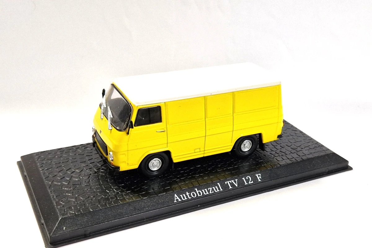 Sonstige Atlas 7167126 Autobuzul TV 12 F Kleintransporter Gelb/Dach Weiss Maßstab 1:43 Modell (NOS) 1 Sonstige Atlas 7167126 Autobuzul TV 12 F Kleintransporter Gelb/Dach Weiss Maßstab 1:43 Modell (NOS)
