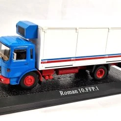 Sonstige Atlas 7167114 RoMAN 10.FFP.1 Kühlwagen LKW Blau/weiss Maßstab 1:43 Modell (NOS)