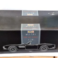 Revell 8829 BMW 507 Cabrio Silber Mit Verdeck Maßstab 1:18 Modellauto (NOS)