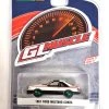 Chase Car! Greenlight 13320-D Ford Mustang Cobra Weiss 1981 - GL Muscle 27 Maßstab 1:64 Modellauto