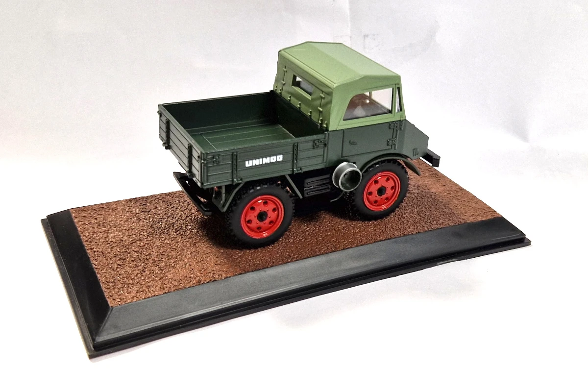 Sonstige Atlas 7517007 Boehringer Unimog Grün 1950 Schlepper Maßstab 1:32 Modell (NOS) 2 Sonstige Atlas 7517007 Boehringer Unimog Grün 1950 Schlepper Maßstab 1:32 Modell (NOS) - Image 2