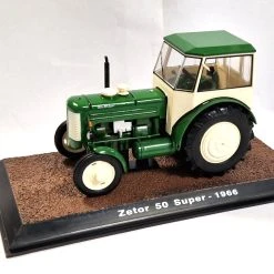 Sonstige Atlas 7517006 Zetor 50 Super Grün/weiss 1966 Traktor - Schlepper Maßstab 1:32 Modell (NOS)