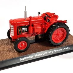 Sonstige Atlas 7517005 Bolinder Munktell 470 Bison Rot 1964 Traktor - Schlepper Maßstab 1:32 Modell (NOS)