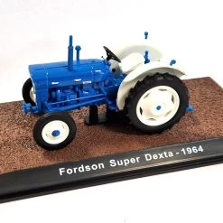 Sonstige Atlas 7517019 Fordson Super Dexta Blau/weiss 1964 Traktor - Schlepper Maßstab 1:32 Modell (NOS)