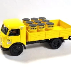 Sonstige Atlas 203072 OM Leoncini Pritsche "Agip" Gelb LKW Maßstab 1:43 Modell (NOS)