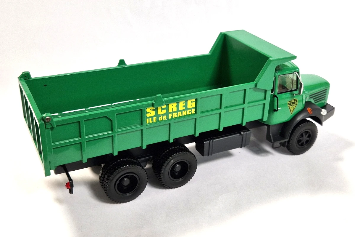 Sonstige Atlas 203066 Berliet GBH M3 Kipper "SCREG" Grün LKW Maßstab 1:43 Modell (NOS) 2 Sonstige Atlas 203066 Berliet GBH M3 Kipper "SCREG" Grün LKW Maßstab 1:43 Modell (NOS) - Image 2