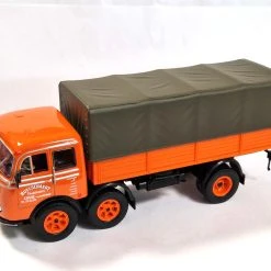 Sonstige Atlas 203065 Mercedes LP 333 Pritsche/Plane Orange LKW Maßstab 1:43 Modell (NOS)