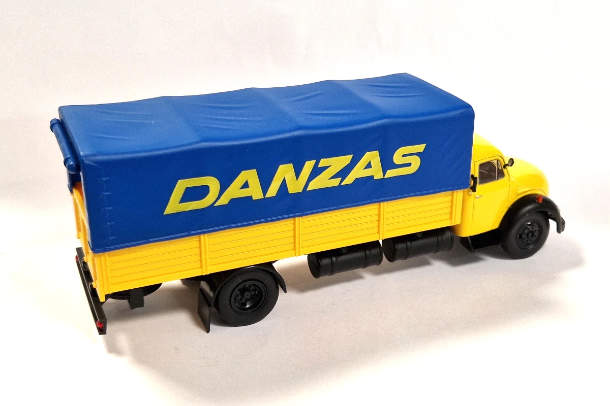 Sonstige Atlas 203070 Deutz Pritsche Plane "Danzas" Gelb/blau LKW Maßstab 1:43 Modell (NOS) 2 Sonstige Atlas 203070 Deutz Pritsche Plane "Danzas" Gelb/blau LKW Maßstab 1:43 Modell (NOS) - Image 2