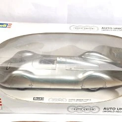 Revell 8420 Audi Auto Union Typ C Rekordwagen Silber Maßstab 1:18 Modellauto (NOS) -Modellauto Geschäft 20230602 154425