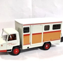 Sonstige Atlas 203074 Berliet Stradair 50 Pferdetransporter Grau/braun LKW Maßstab 1:43 Modell (NOS)