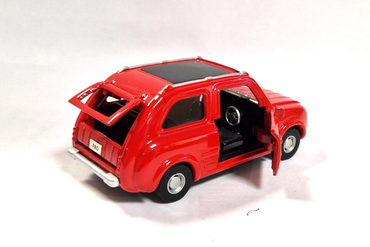 DIVERS Gebraucht! Yonezawa Diapet SV-07 Nissan Pao Side Rot 1989 Maßstab 1:40 - TOP Zustand 2 DIVERS Gebraucht! Yonezawa Diapet SV-07 Nissan Pao Side Rot 1989 Maßstab 1:40 - TOP Zustand - Image 2