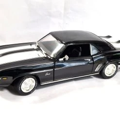 Maisto Gebraucht! Ertl 7320/7366 Chevrolet Camaro Z/28 Schwarz 1969 Maßstab 1:18 - Fast Wie Neu