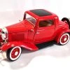 Sonstige Gebraucht! Road Legends 92248 Ford Coupe 3-Window Rot 1932 Maßstab 1:18 - Fast Wie Neu (Yatming)