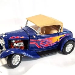 Sonstige Gebraucht! Road Legends 92249 Ford Roadster Convertible Blau 1932 Hot Rod Maßstab 1:18 - Fast Wie Ne
