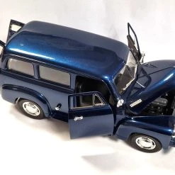 Sonstige Gebraucht! Mira 6240 Chevrolet Carryall Suburban Blau Metallic 1950 Maßstab 1:18 - Fast Wie Neu -Modellauto Geschäft 20230614 141431