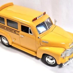 Sonstige Gebraucht! Mira 6245 Chevrolet Carryall Suburban School Bus Gelb 1950 Maßstab 1:18 - Fast Wie Neu -Modellauto Geschäft 20230614 141507