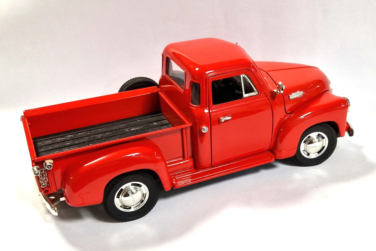 Gebraucht! Mira Solido 8091 Chevrolet Pickup Truck Rot 1953 Maßstab 1:18 - Fast Wie Neu 2 Gebraucht! Mira Solido 8091 Chevrolet Pickup Truck Rot 1953 Maßstab 1:18 - Fast Wie Neu - Image 2