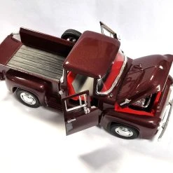 SOLIDO Gebraucht! Mira Ford F-100 Pickup Braun Metallic 1956 Maßstab 1:18 - Leicht Bespielt -Modellauto Geschäft 20230620 135320