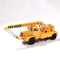 Brekina 60000 IFA H6 Autodrehkran ADK 6.3 •"Panther" Gelb Maßstab 1:87 Modellauto NOS -Modellauto Geschäft 20230620 160641
