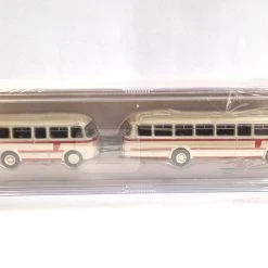 Brekina 58264 Skoda 706/Jelcz 043 Bus Mit P-01 Anhänger Rot/beige Maßstab 1:87 Modellauto NEU