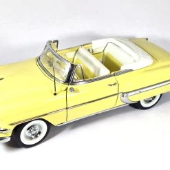 Sonstige Gebraucht! Sun Star 1710 Chevrolet Bel Air Convertible Blaßgelb 1954 Maßstab 1:18 - Fast Wie Neu