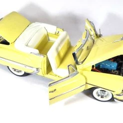 Sonstige Gebraucht! Sun Star 1710 Chevrolet Bel Air Convertible Blaßgelb 1954 Maßstab 1:18 - Fast Wie Neu -Modellauto Geschäft 20230627 080817