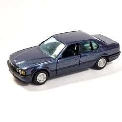 Sonstige Gebraucht! Gama 1107 BMW 735i (E32) Dunkelblau Metallic Maßstab 1:43 - Fast Wie Neu