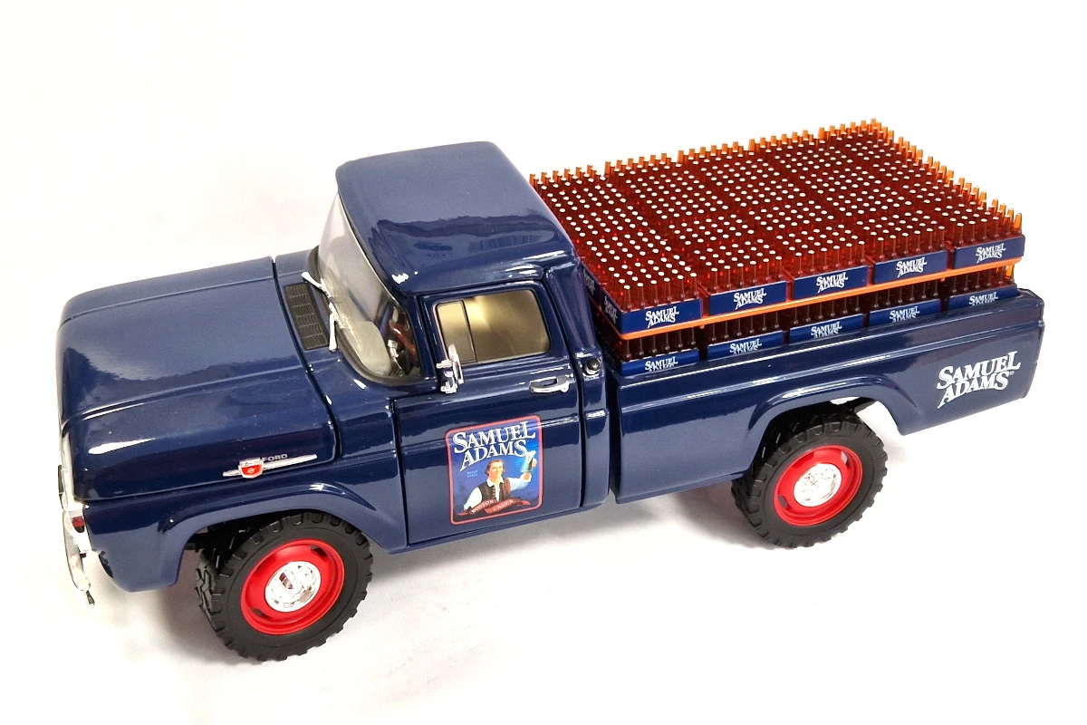 Sonstige Gebraucht! Road Signature 92319 Ford F-250 Pickup Truck "Samuel Adams" Blau 1959 Maßstab 1:18 - Fast 1 Sonstige Gebraucht! Road Signature 92319 Ford F-250 Pickup Truck "Samuel Adams" Blau 1959 Maßstab 1:18 - Fast