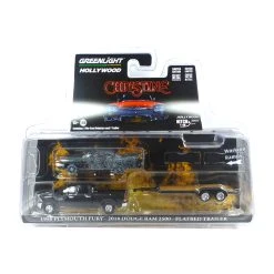 Greenlight 31120-B Plymouth Fury + Dodge RAM 2500 "Christine" Schwarz - Hollywood Hitch & Tow 9 Maßs