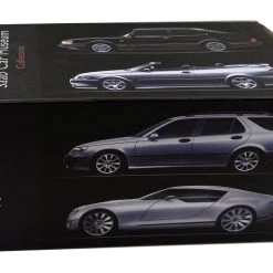 Sonstige Gebraucht Atlas 3898002 Saab 96 Weiss 1964 Maßstab 1:43 Modellauto (NOS)