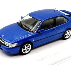 Sonstige Atlas 3898005 Saab 9-3 Viggen Blau 1998 Maßstab 1:43 Modellauto (NOS)