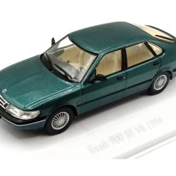 Sonstige Atlas 3898013 Saab 900 V6 Metallic Grün 1994 Maßstab 1:43 Modellauto (NOS)