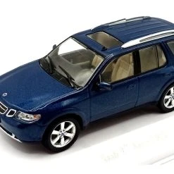 Sonstige Atlas 3898028 Saab 9-7X Aero Blau Metallic 2005 Maßstab 1:43 Modellauto (NOS)