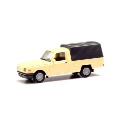 Herpa 420921 Wartburg 353 Mit Plane Elfenbein Maßstab 1:87 Modellauto