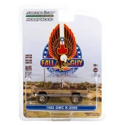 Greenlight 44965-F GMC K-2500 Dreckig Braun/gold 1982 - Hollywood "Fall Guy" Maßstab 1:64 Modellauto