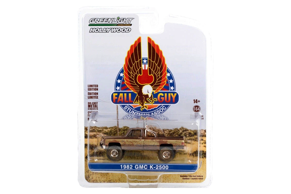 Greenlight 44965-F GMC K-2500 Dreckig Braun/gold 1982 - Hollywood "Fall Guy" Maßstab 1:64 Modellauto 1 Greenlight 44965-F GMC K-2500 Dreckig Braun/gold 1982 - Hollywood "Fall Guy" Maßstab 1:64 Modellauto
