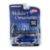 Greenlight 51079 Nissan GT-R (R35) Blau Metallic - Holiday Ornaments Maßstab 1:64 Modellauto